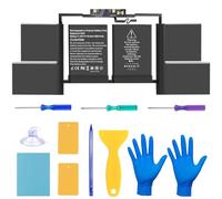 Batterie d'ordinateur portable A1707 A1820 compatible avec MacBook Pro 15" fin 2016 mi-2017 avec barre tactile version A1707 EMC 3072 EMC 3162 MLH32LL/A MLH42LL/A MLW72LL/A MLW82LL/A MPTT2LL/A 2 l