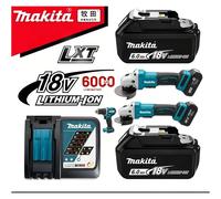 Batterie d'origine Makita BL1860 6Ah pour outils électriques, remplacement Li-ion LXT BL1850 BL1840 pour tournevis 18V avec BMS, batterie 18V 4PCS 6.0Ah