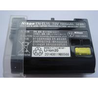 Batterie D'ORIGINE NIKON EN-EL15 D7000 D7100 D7200 D600 D750 D800 D800E V1 NEUVE