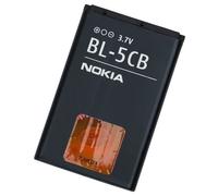 Batterie d'origine Nokia (BL-5CB) - NOKIA - BL-5CB - Noir - Li-Ion - 800mAh - 3,7 V