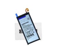 Batterie d'origine pour EB-BJ330ABE pour Samsung Galaxy J3 2017 (J330F) avec Chiffon de Nettoyage Shlok