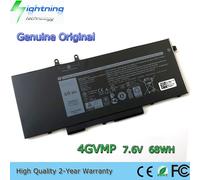 Batterie d'origine pour ordinateur portable Dell Latitude 5400 5500 Precision 3540, 4GVMP, 7.6V, 68wh, 9JRYT C5GV2, etc., flambant neuf