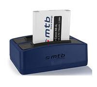 Batterie + Double Chargeur (USB) NB-4L pour Canon IXUS 40, 55, 60, 220 HS, 255 HS.../ Powershot SD780 is, SD1100 is, SD1400 is ...v. liste