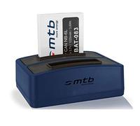 Batterie + Double Chargeur (USB) NB-6L pour Canon IXUS 85 is, 95 is ... / Powershot D10, D20, D30, SX260 HS, SX540 HS ... - v. liste!