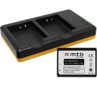 Batterie + Double Chargeur (Usb) Pour Lp-E10 / Canon Eos 1100D, 1200D, 1300D / Eos 1D X (Mark Ii) ... - V. Liste! (Cable Micro-Usb Inclus)[Z861]