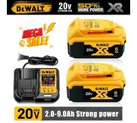 Batterie d'outil électrique Dewalt 20V 6000mAh d'origine DCB206 DCB205 DCB200 DCF887 DCG405 DCD791 DCF922 DCF850 DCD805 BATTERY 5AH X4