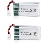 Batterie Drone - YUNIQUE FRANCE - Syma X5C - 2 Pièces - 3.7V 650mAh - Lipo 25C