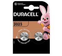 Duracell Lot de 2 Piles au Lithium spécialisées, DL/CR2025, Code 5003990