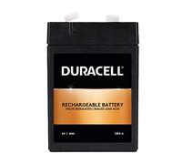 Batterie Duracell Original DR4-6 6V 4Ah SLA AGM VRLA scellée au plomb-acide 6-8 ans de durée de vie de conception Remplacement pour RT640, NP4-6, Lucas 6V 4Ah, LP6-4.0, FM640A Pour UPS, alarme et