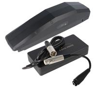 Batterie E-Bike 745Wh pour Yamaha / Haibike Trekking 8.0 Powerakku 36 Volt 20,7 Ah cadre sous-tube incl. chargeur avec adaptateur