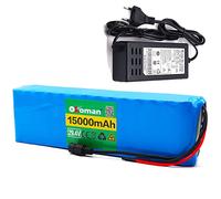 Batterie e-Bike 7s4p 24v 15ah vélo électrique Scooter Li-ION Batterie 18650 Batteries Rechargeables BMS + 29.4v Chargeur