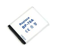 Batterie EA-BP70A pour Samsung ST60, ST61, ST65, ST66, ST67, ST68, ST70