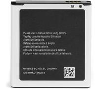 Batterie EB-BG360CBC Compatible avec Samsung Téléphone Portable Galaxy Core Prime J2 VE SM-G360P G360F G361F G3606 G3608 G3609 EB-BG360BBE 2000mAh 3,85V Rechargeable Li-ION Accu Pile