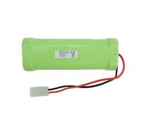Batterie EFASO 7,2V 3000mAh Ni-Mh Tamiya mâle compatible avec Panzer Tiger...