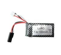 Batterie EFASO 7,4V 1000mAh Li-Po avec fiche 5600 compatible avec XLH 9130...