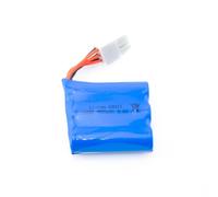 EFASO Batterie Li-ion 9,6 V 700 mAh avec prise EL-6P pour RC Xin Lehong 9116 9115, Hosim S911 S912 S913