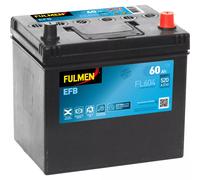 FULMEN Batterie voiture Start & Stop FL604 12V 60Ah 520A Réf. 404630