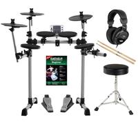 Batterie Electronique E-Drum Set Module 108 Sons Pads Pedale Cuffie USB Midi AUX