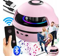 Batterie électronique. fitness swing bt haut-parleur smart led corde à sauter rose