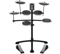 Batterie électronique Roland TD-1K noir/argent avec cymbales, avec baguettes, avec pédale
