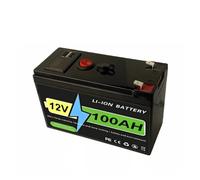 Batterie élevée de 12V 150Ah LiFePO4 4000+ cycles BMS à cycle profond | For les pièces marines de stockage domestique hors réseau solaire RV(100Ah)