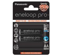 Panasonic 2500mAh, 1.2V Batterie rechargeable AA