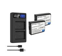 Batterie et chargeur, compatible avec Canon EOS 1100D 1200D 1300D 2000D 4000D