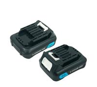 Batterie Et Chargeur Lithium-ion Rechargeables 10,8 V/12 V Max. 2 000 MAh. Compatibles Avec Les Outils Électriques Makita BL1015, BL1040B, BL1020B, BL1041, BL1016 Et BL1021.(2 pcs)