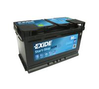 Batterie Exide AGM Start And Stop EK800 12V 80ah 800A