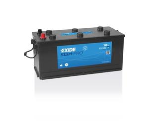 BATTERIE EXIDE CV RANGE D08 12V 140AH 800A 510X175X225 +D EG1406
