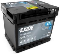 Exide Batterie de voiture Premium EA472 12 V 47 Ah 450 A