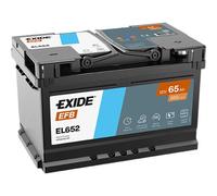 Batterie Exide Efb Lb3 12v 65ah 650a 278x175x175 +d El652