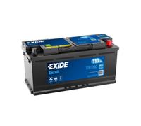 EXIDE Excell EB1100 Batterie de Voiture 110Ah 850A