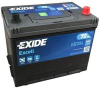 Exide Batterie de voiture Excell EB704 12V 70Ah 540A
