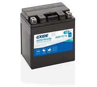 Batterie EXIDE MOTO AGM12-14 12 V 12 AH 210 AMPS EN