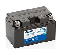 Batterie moto Exide AGM12-8 YTX9-BS YTZ10S 12v 8.6ah 145A