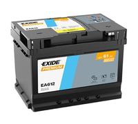 Exide Batterie de voiture Premium EA612 12V 61Ah 600A
