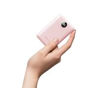 Batterie Externe 10000mAh Mini Power Bank - Batterie Externe Charge Rapide 22.5W VEEKTOMX Power Bank USB-C Compact pour iPhone Samsung (Rose)