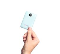 Batterie Externe 10000mAh, VEEKTOMX Mini Power Bank Charge Rapide 22.5W & QC 3.0, Ultra Compact Powerbank Slim Portable Chargeur USB C Universal pour iPhone/Samsung/Huawei/Veste Chauffante,Bleu