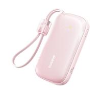 Batterie externe 20 000 mAh 22,5 W avec écran et câble EnerFill FC21 Qpow 3 Ultra - rose