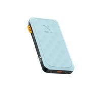 Xtorm Fuel Series 5 Powerbank 20W, 10 000 mAh, 2 x USB-C / 1 x USB-A, Résistant en Avion, Convient pour Samsung et iPhone, Teal Blue