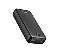Batterie Externe 20000mAh 10.5W avec Double Port USB LED Indicateur Noir