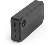 Batterie Externe 20000mAh, 2 USB-C et 1 USB-A, Écran LED, Charge Rapide, Autorisée en Avion, Noir