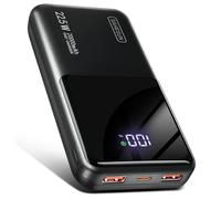 Batterie Externe 22.5W 20000mAh Power Bank Charge Rapide, Batterie Portable USB C Input & Output PD3.0 QC4.0 Power Bank Compatible avec iPhone 17 16 15 14 13 Pro Max Mini Plus Smartphones etc