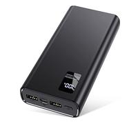 Batterie Externe 24000 mAh, Petite mais puissante (Sortie et entrée USB C), 5 A, Power Bank avec Fonction de Charge Rapide, Grande capacité, Compatible avec iPhone 14, 13, 12, Samsung, Apple Xiaomi