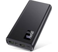 Batterie Externe 24000 mAh, Petite mais puissante (Sortie et entrée USB C), 5 A, Power Bank avec Fonction de Charge Rapide
