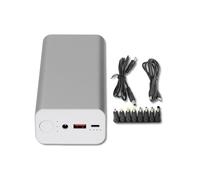 Batterie Externe 30000mAh - Power Bank USB C, Charge Rapide & Grande Capacité, Aluminium Anodisé Anti-Corrosion, Compatible DC 65W, Portable Nomade Antichoc