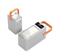 Batterie Externe 40000 mAh/60000 mAh/80000 mAh/100000 mAh for Camping en Plein air, Chargeur Portable avec 8 Sorties et 3 entrées, Batterie Externe avec écran LED for téléphones(White,60000 mAh)