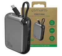 Batterie externe - 4SMARTS - Pocket - 10 000 mAh - 30 W - Câble USB-C 15 cm