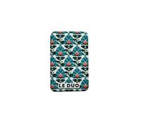 Duo Batterie externe LDPWB015 5.000 mAh — 3 ports (2×USB + USB‑C) motif fleurs